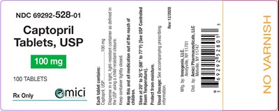 Captopril 100mg 100ct   Label